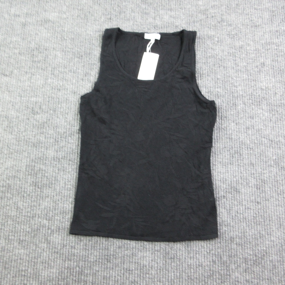 Z Supply Tank Womens M Black Scoop Neck Knit Basic Lightweight Slim Fit NWT